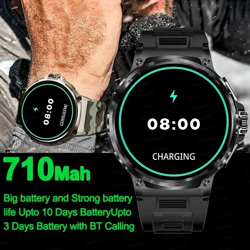 Xiaomi smartwatch da uomo Bluetooth Talk 1.85 "display Smartwatch 710 mah batteria grande 400 + quadrante smartwatch per Huawei